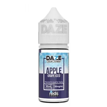 7 Daze Salt – ICED Reds Apple Grape 30ml (30 , 50 mg)