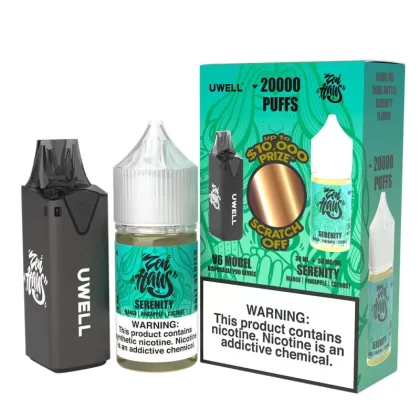 Zen Haus Salt x Uwell V6 Kit - Serenity