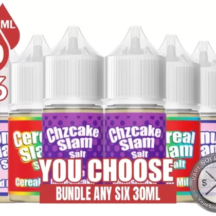 Slam Juice Salt Bundle 6x30ml (180ml)