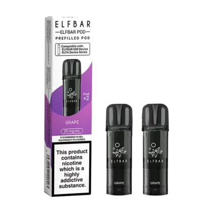 Grape Elfbar 600 Pods - Ecigwizard