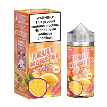 Fruit Monster Passionfruit Orange Guava eJuice - Vape Product; Vape Product, Vape Product; Monster Vape Labs
