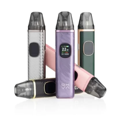 OXVA XLIM PRO 2 POD KIT - COLORS#SILVER CARBON>BLACK CARBON>PLATINUM GRAY>GREEN PYTHON>BLUE PYTHON>BROWN PYTHON
