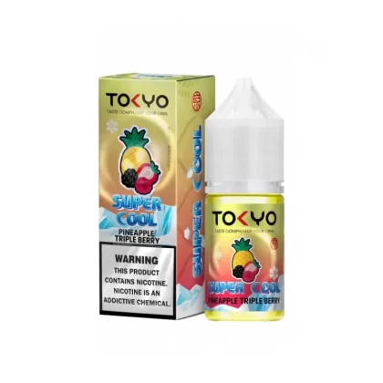 Tokyo Super Cool – Pineapple Triple Berry 30ml (35/50/60 mg) - Vapebar Pk