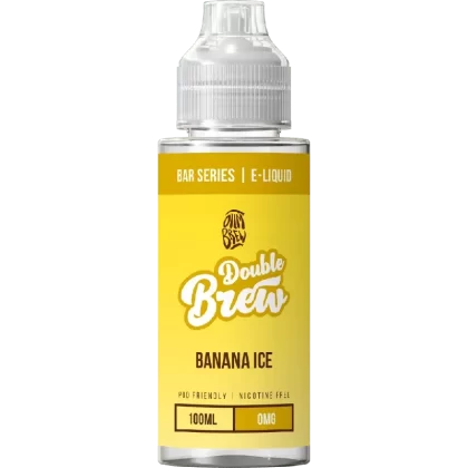Ohm Brew Double Brew 100ml Shortfill E-Liquid Banana Ice