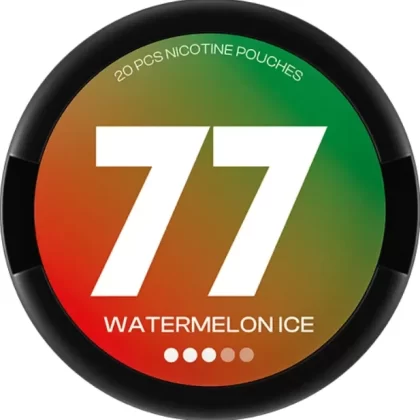 Woreczki nikotynowe 77 SLIM 10.4mg – Watermelon Ice Snus AKCYZA