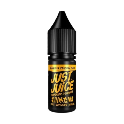 Just Juice Mango & Passion Fruit Nic Salt Vape Juice - 10 Pack - Strength 5mg