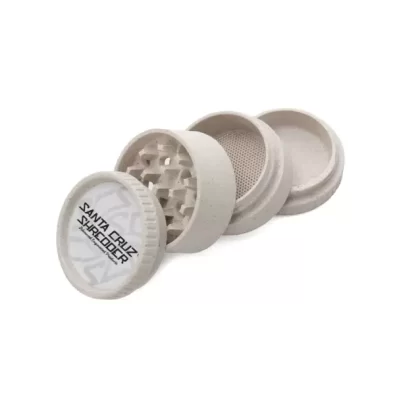 Santa Cruz Shredder – 4-Piece hemp grinder - Black, Blue