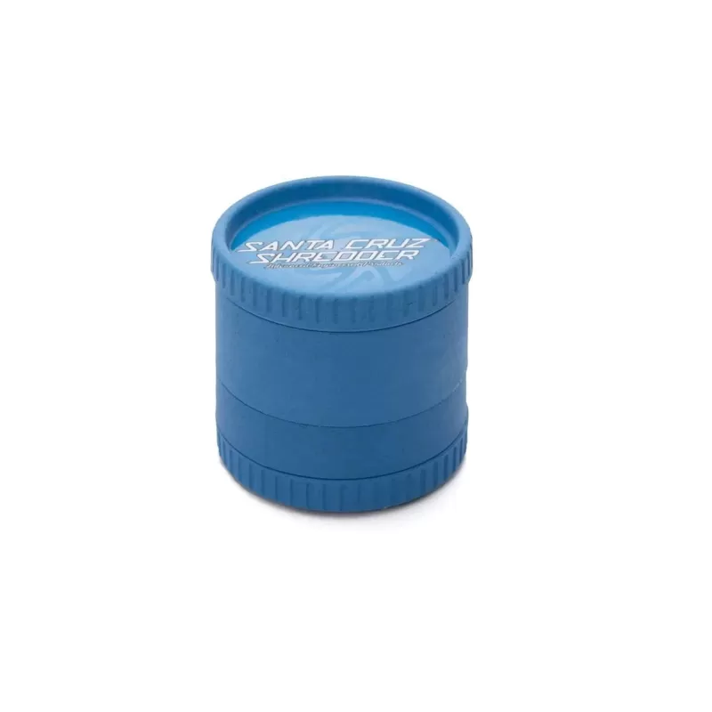 Santa Cruz Shredder – 4-Piece hemp grinder - Black, Blue - Image 2