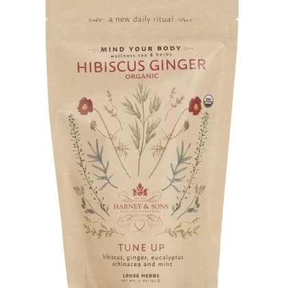 The Hemp Division Organic Hibiscus Ginger – Tune Up