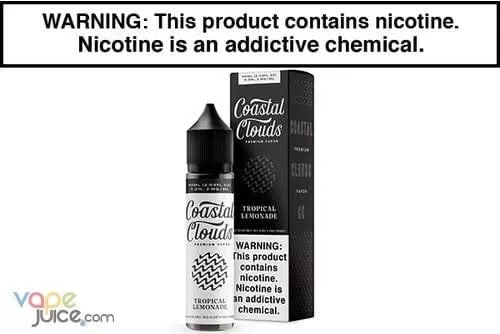 TROPICAL LEMONADE BY COASTAL CLOUDS 60ML - Vapejuice