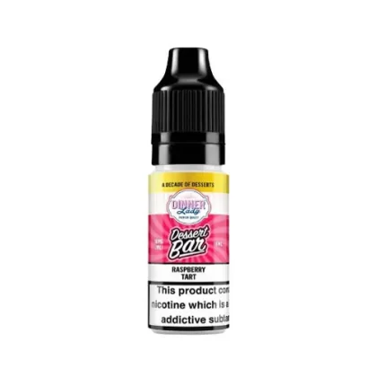 Dinner Lady Dessert Bar Raspberry Tart Nic Salt