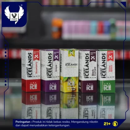 ICELANDS SALT SERIES - 3 mg / 6 mg / 60 ml