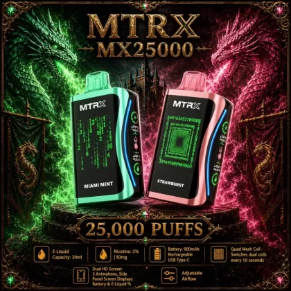MTRX MX25000 - Strawmelon Twist (WHT Series)