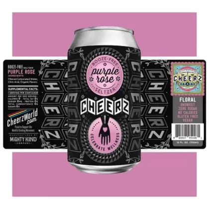 Mighty Kind Drinks: Purple Rose