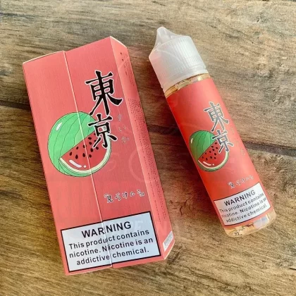 TOKYO ICED WATERMELON 60ml - Nicotine#0mg>3mg