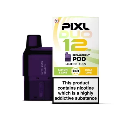 PIXL Duo 12 Prefilled Pod Lime Edition - Vape Store