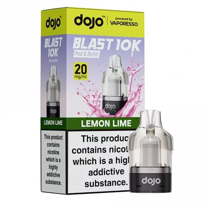 Dojo Lemon Lime Blast 10k Prefilled Pods