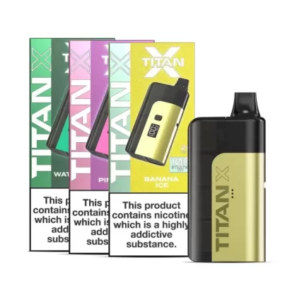 Titan X 10000 Puffs Prefilled Pod Vape Kit - Caribbean Cooler