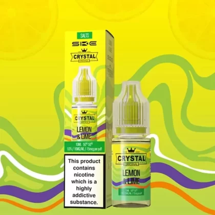 Lemon & Lime SKE Crystal Nic Salt E Liquid 10ml – 10mg/20mg