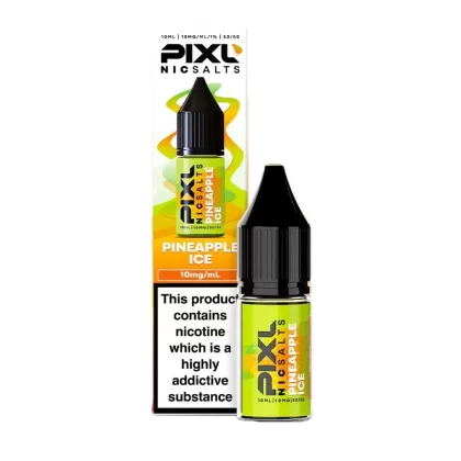 Pixl Pineapple Ice Nic Salt E-Liquid - 10 Pack