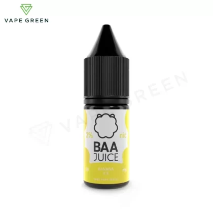 Banana Ice Nic Salt E-Liquid by Baa Juice - Eliquidsupply