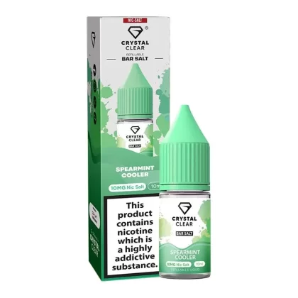 Spearmint Cooler By Crystal Clear Salt 10ml