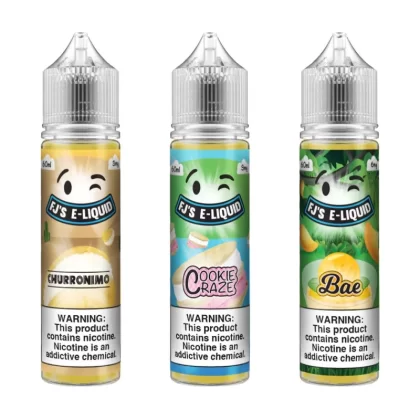 FJ’s eLiquid 3 Bottle Bundle - Vape Product, Vape Product