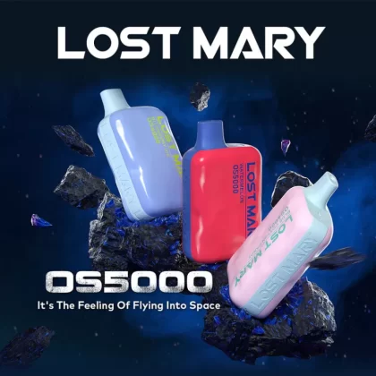 Lost Mary OS5000 Rechargeable Disposable Vape - Strawberry Lemonade