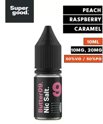 Butter 09 Nic Salt eLiquid by Supergood