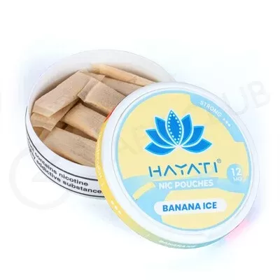 Hayati Banana Ice Nicotine Pouches - Ecigpremium