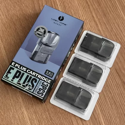 Lostvape E-Plus cartridge 0.6ohm - 3pcs/pack