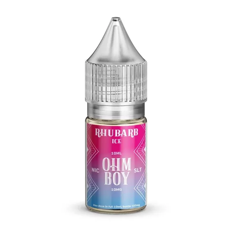 Rhubarb Ice Nic Salt by Ohm Boy SLT