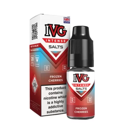 Frozen Cherries Nic Salts E-Liquid Intense Salts Series by IVG (10ml) - 10mg