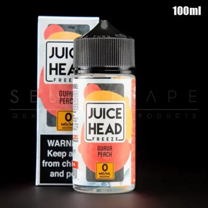Juice Head Freeze – Guava Peach Eliquid 100ml