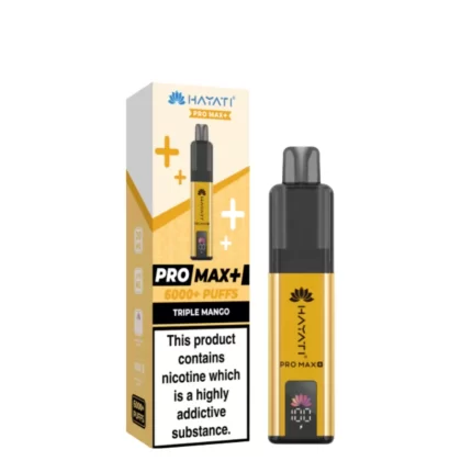 20mg Hayati Pro Max 6000+ Prefilled Pod Vape Kit - Vape Co