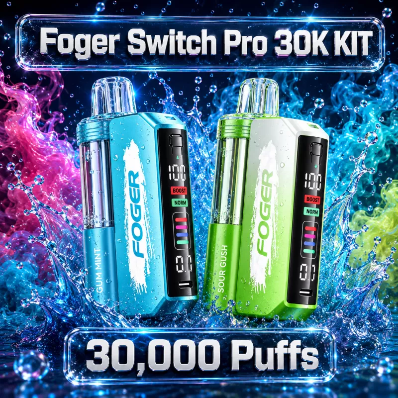Foger Switch Pro 30K KIT TEXAS COMPLIANT AVAILABLE - Pink & Blue (Texas Compliant) - Image 2