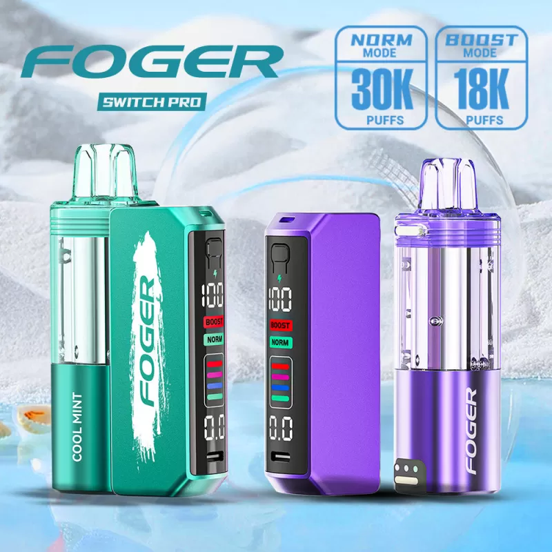 Foger Switch Pro 30K KIT TEXAS COMPLIANT AVAILABLE - Pink & Blue (Texas Compliant) - Image 3