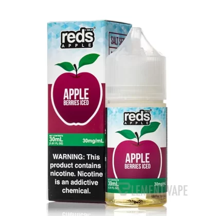 ICED BERRIES – Red’s Apple E-Juice – 7 Daze SALT – 30mL