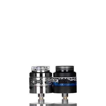 Damn Vape Nitrous 23mm RDA - Night Sky, Shiny Silver