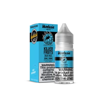 Vapetasia Salts Killer Fruits Blue Razz 30ml Nic Salt Vape Juice - Vape Product