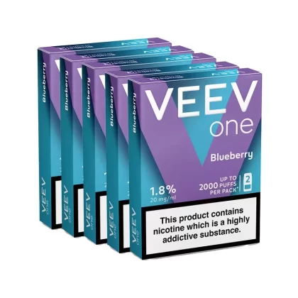 VEEV ONE Blueberry Pod Bundle (5 Packs) - Ecigpremium