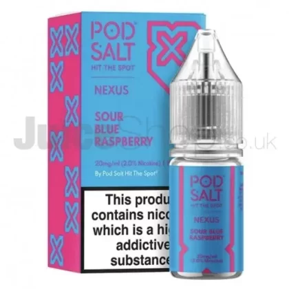 NEXUS Sour Blue Raspberry By Pod Salt (10ml)