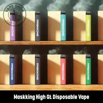 Maskking High Gt Disposable Vape - Grape Paradise; BOX OF 10 PCS