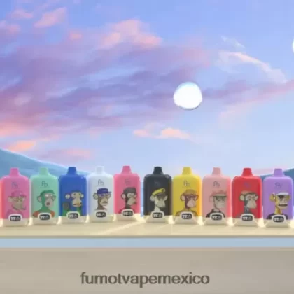Fumot Digital Box vapeador desechable 12000 – 20ml (1 pieza) Fresa plátano H0XPTX146 Fumot Shop