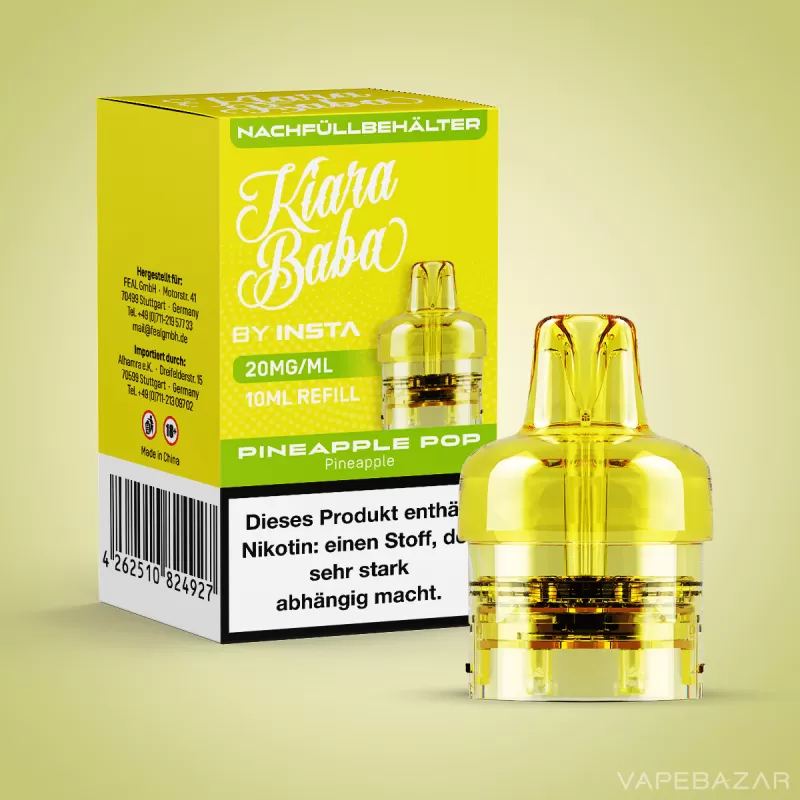 Kiara Baba Vape Pod – Pineapple Pop - Ananas - Image 2