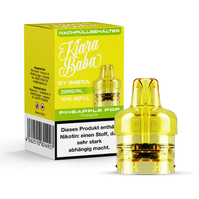Kiara Baba Vape Pod – Pineapple Pop - Ananas - Image 3