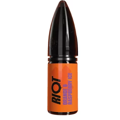 Orange & Raspberry Ice Riot X Nic Salt E-Liquid - 10mg