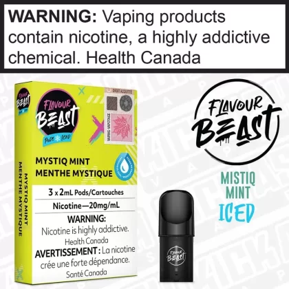 Mistiq Mint Flavour Beast STLTH Compatible
