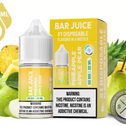 Pineapple Apple Pear BAR JUICE SALT 30ml
