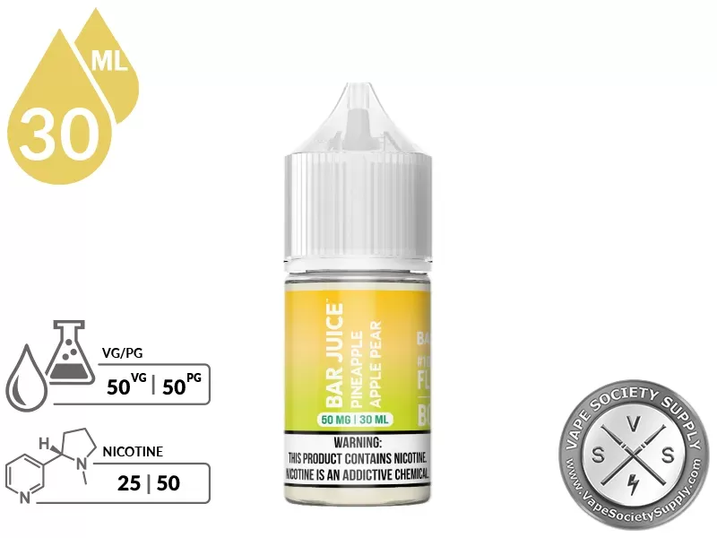 Pineapple Apple Pear BAR JUICE SALT 30ml - Image 2